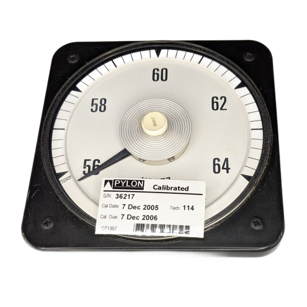 Crompton 077-41LA-PNAN-AN Switchboard Frequency Hertz Panel Meter