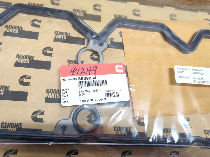 Cummins 3939284 New Genuine Original Valve Cover Rocker Gasket