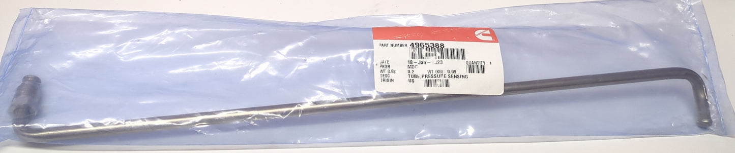 Cummins 4965388 New Genuine Original Pressure Sensing Tube