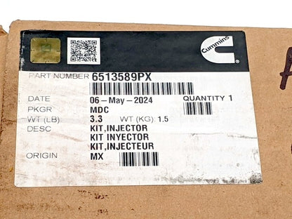 Cummins 6513589PX New Genuine Original Fuel Injector Kit
