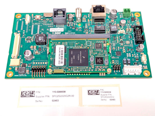 DAVE Embedded Systems 113.G00038 AxelLite Industrial Embedded Controller SBC SFCZG2220C2R-00