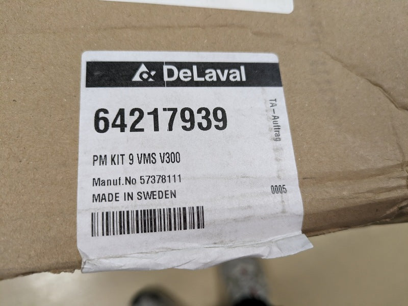 DeLaval 64217939 PM Kit 9 VMS V300, Milk Transport, New