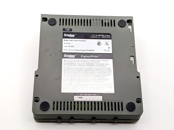 Dictaphone 3740 ExpressWriter Voice Processor