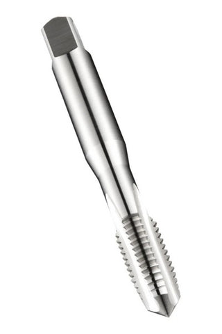 Dormer E500-M8NO1 Straight Flute Hand Tap, Taper, HSS, Coarse, Metric, ISO Standard (0094877)