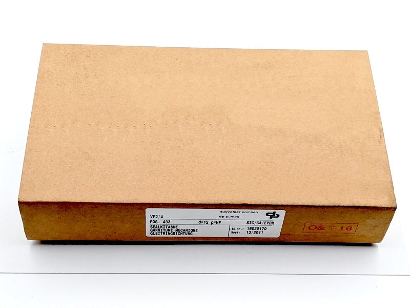 dp pumps 18030170 Seal Kit SIC/CA/EPDM POS 433 d=12 p=HP for VF2/4