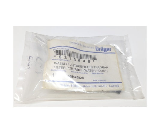 Dräger 8313648 New Genuine Original Water & Dust Filter with 6 cm Hose (Draeger)