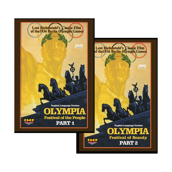 Olympia Festival of Beautiful 2-DVD Set Leni Riefenstahl's Classic Film, English Version