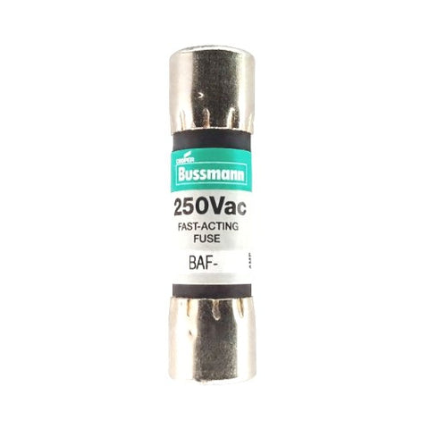 Eaton Cooper Bussmann BAF-10, 10 A, 250V, Fast Acting, Midget Fuse (BAF10)