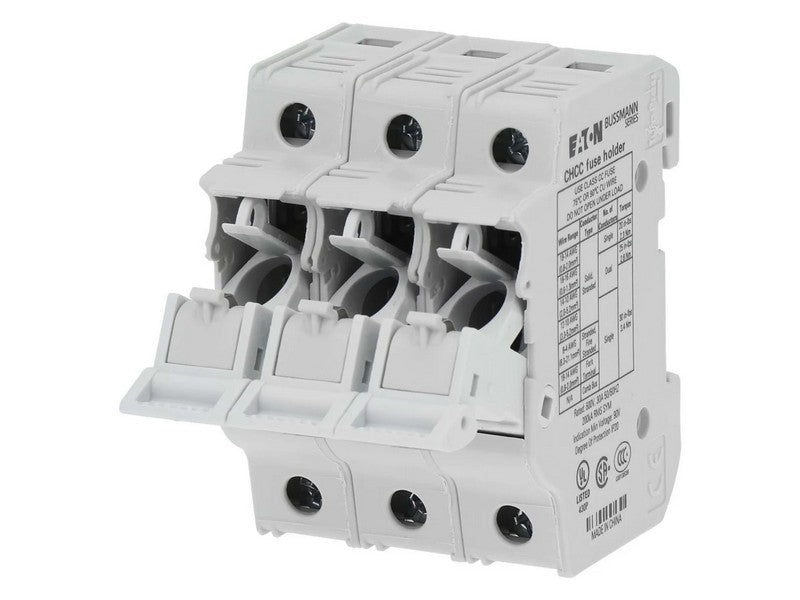 Eaton Bussmann CHCC3DIU New Genuine Original 3-Pole Modular Fuse Holder