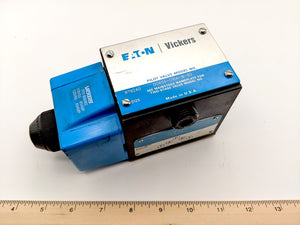 Eaton Vickers DG4S4‑010A‑B‑60 Pilot Valve, 20 GPM, 110/120 VAC, NG10/D05 Mount with Vickers 868982 Solenoid Coil