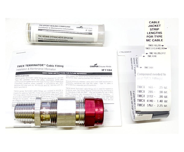 Eaton Cooper Crouse-Hinds TMCX165 New Genuine Original Explosionproof Cable Gland