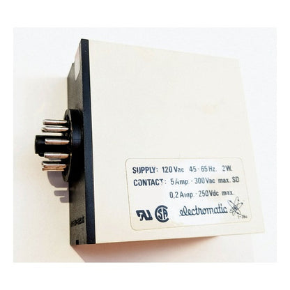Electromatic SV 210 115 Genuine Original Liquid Level Control Dual Level 11-Pin Relay, Used
