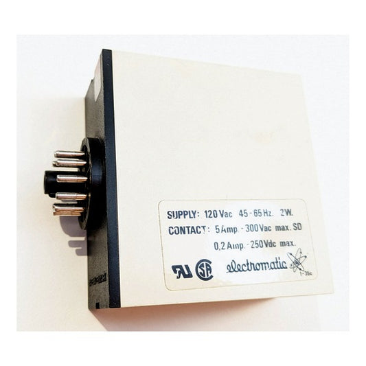 Electromatic SV 210 115 Genuine Original Liquid Level Control Dual Level 11-Pin Relay, Used