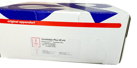 Eppendorf 22 26 655-1 Combitips Plus 25 mL, 25 Pack (22266551)
