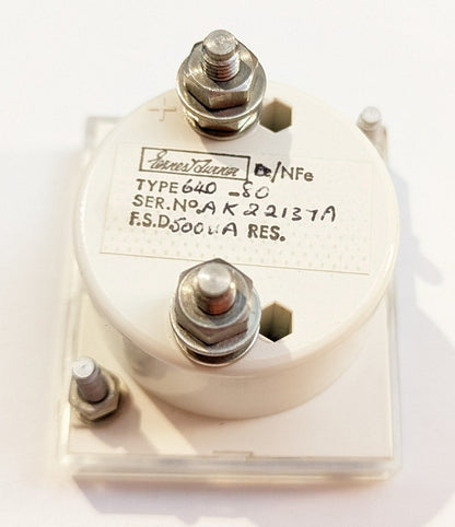 Ernest-Turner 640-80 Panel Meter, FSD 500VA Res., New (PC.52328/1, 64080)