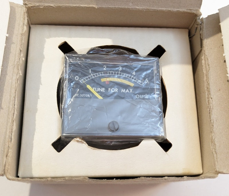 Ernest-Turner 640-80 Panel Meter, FSD 500VA Res., New (PC.52328/1, 64080)