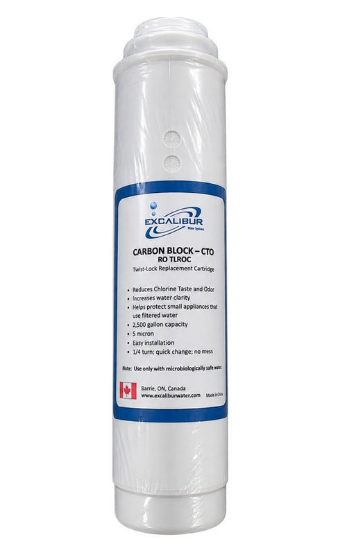 Excalibur RO TLROC New Genuine Carbon Block Filter Cartridge