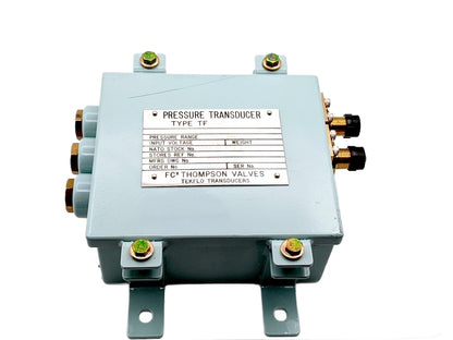 FCX Thompson Valves Tekflo Transducers Type TF 45D Pressure Transducer