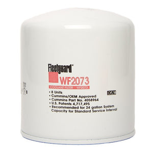 Fleetguard/Cummins WF2073 Spin-On Water Filter