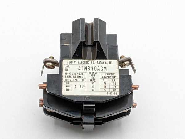 Furnas Electric 41NB30AGM Definite Purpose Contactor 208-240V 30Amp Series B 3-Phase