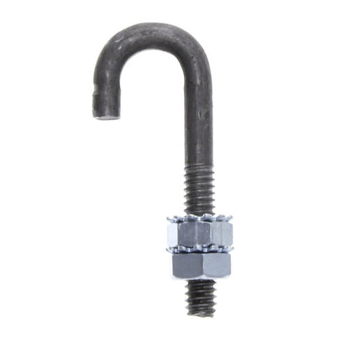 Garland G2782‑2‑8 New Genuine Original Spring Hook (J‑Hook Style, Black Metal)