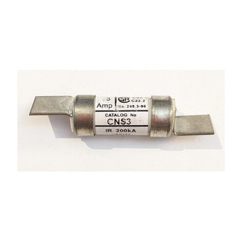 GE Power Controls CNS3 Fuse, 3A, 600V, IR 200kA, HRCI-CA Series