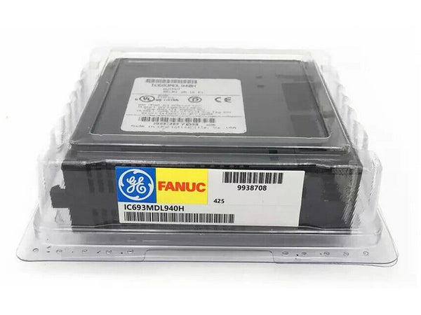 GE Fanuc IC693MDL940H, New Genuine Original OEM, Relay Output Module 16-Port 24VDC