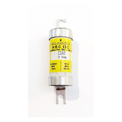 GEC-Alsthom CIA2 Fuse, HRC II-C Series, 2A, 660V, IR 200kA