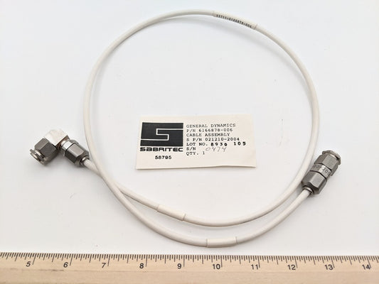 General Dynamics 6166878-006 New Genuine Original Cable Assembly