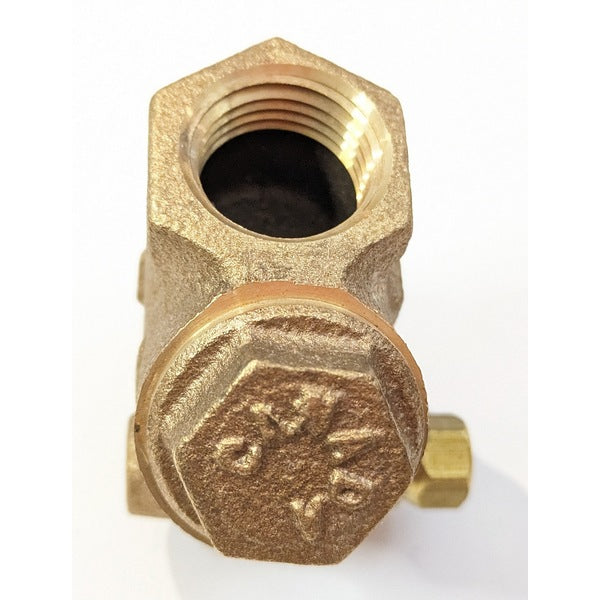 Crane Series 37-1/2 New Genuine Original 1/2-inch Bronze Swing Check Valve