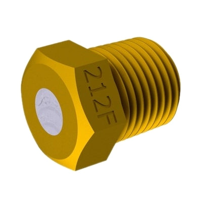 Globe Technologies 370013 New Genuine Original Fusible Plug, Brass, 1/2" NPT, 212°F