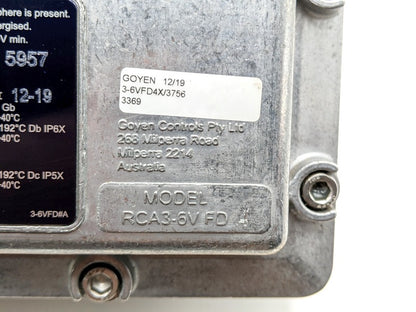 Goyen RCA 3-6VFD4X/3756 Genuine Original Solenoid Valve Enclosure