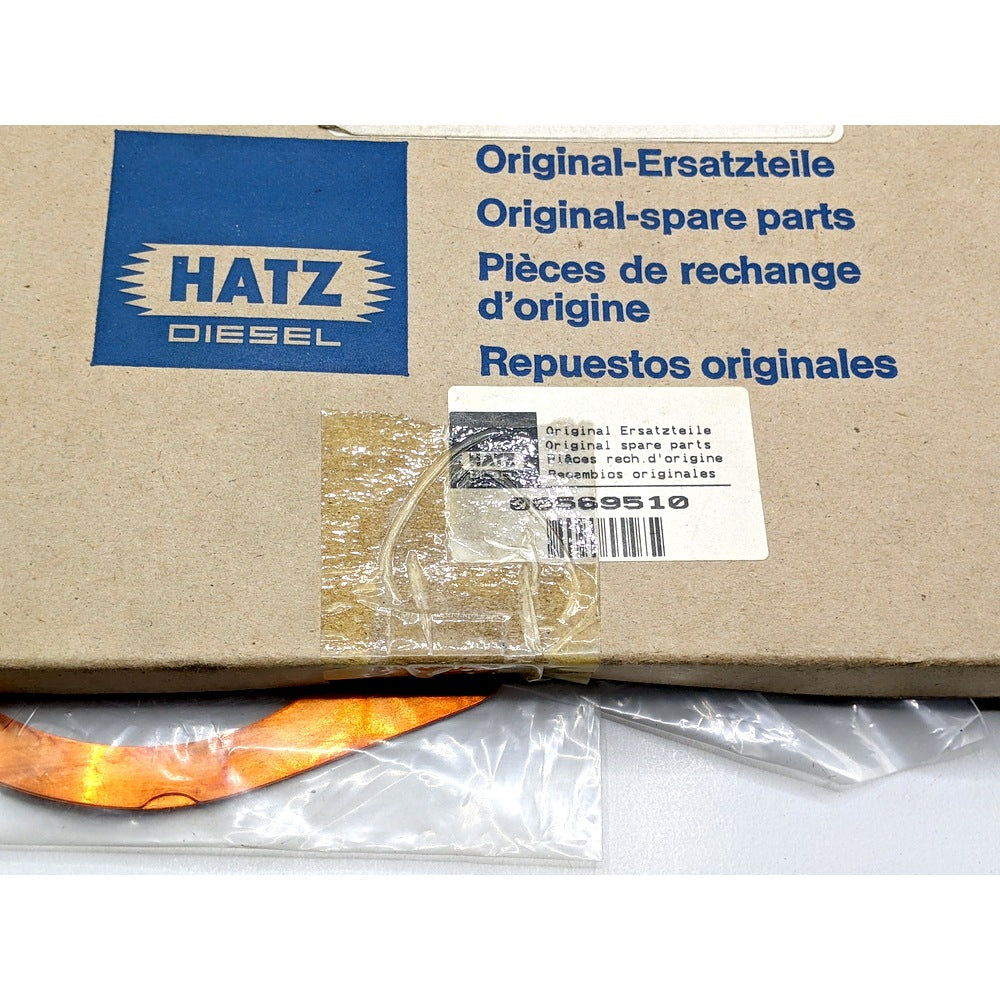 Hatz 00569510 Genuine Original OEM Complete Gasket Set, Top Cylinder Head