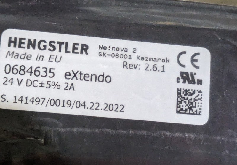 Hengstler 0684635 New Genuine Original eXtendo X-56 Thermal Printer (24 VDC, RS-232, Twincut)