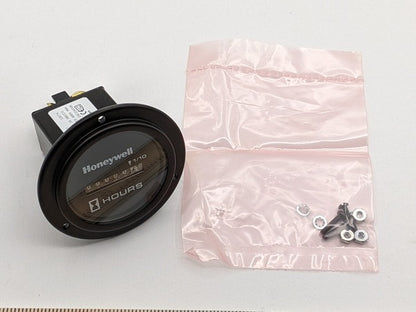 Honeywell 20017 Elapsed Time Meter, Hours, 120VAC 60Hz, 3 Screw Mount