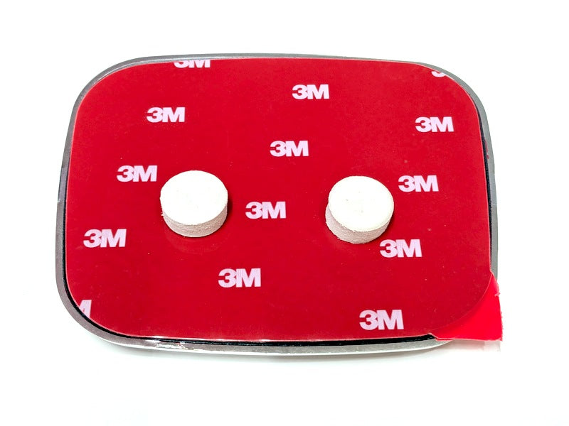 Honda 75700-SYY-003 Rear Emblem Badge Red/Chrome 108mm x 90mm 4.25 × 3.54 inches