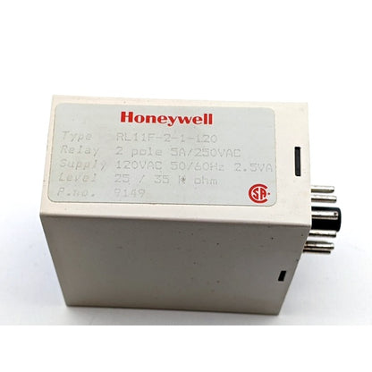 Honeywell RL11F-2-1-120 New Genuine Original 2-Pole 5A 120VAC 11-Pin Level Control Module