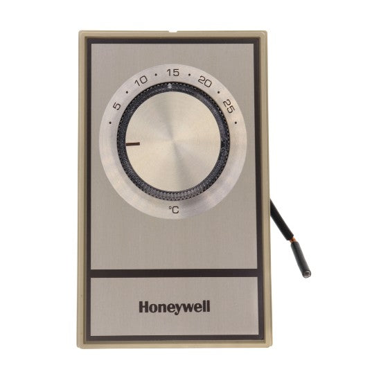 Honeywell T498A1786 Home Line Voltage SPST Electric Heat Thermostat, Beige/Brushed Gold, °C