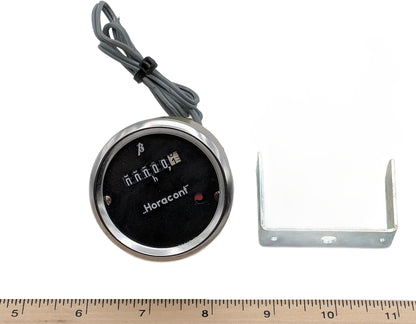 Horacont (Bauser) 552/8 /f Time Totalizing Hour Counting Meter 110VAC 60Hz