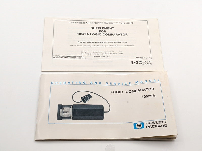 Hewlett-Packard 10529A Logic Comparator Troubleshooting Kit