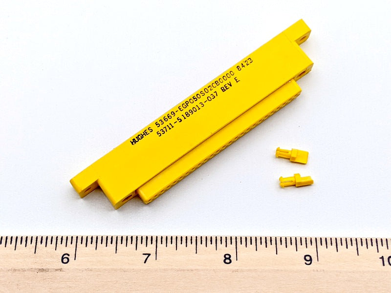 Hughes EGP050S02CB0000 New Genuine Original High Density Rectangular Electrical Connector Receptacle