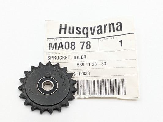 Huqvarna 539 11 28-33 Genuine Original OEM Idler Sprocket 35 Pitch (539112833)