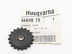 Huqvarna 539 11 28-33 Genuine Original OEM Idler Sprocket 35 Pitch (539112833)