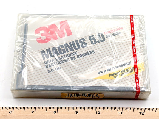 Imation 3M New Genuine Original Magnus 5.0 QIC-5GBc Blank Data Cartridge
