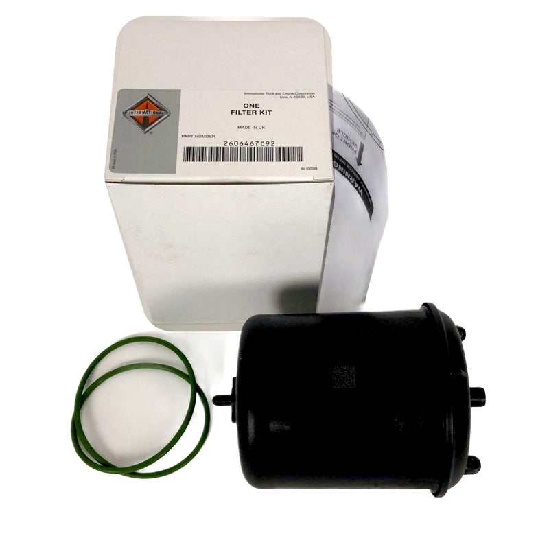 International 2606467C92 New Genuine Original Centrifuge Oil Filter Kit
