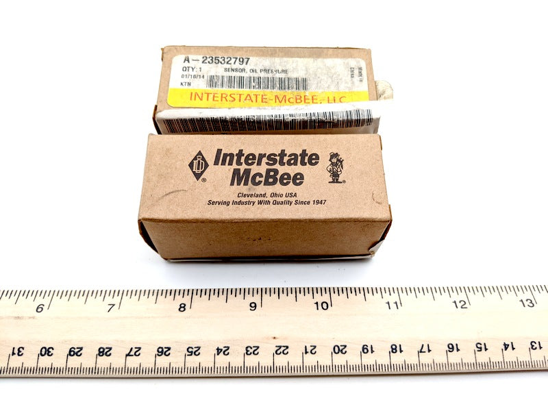 Interstate-McBee A-23532797 New Genuine Original Oil Pressure Sensor for Detroit Diesel