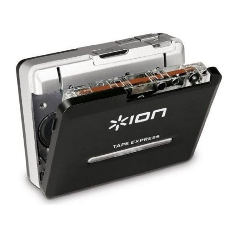 ION Tape Express Plus New Cassette Tape-To-Digital Converter & Player