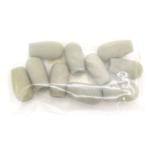 Jabra 14101-33 Pack of 10, New Genuine Original OEM, Microphone Foam Covers, Grey, UC Voice 750 (1410133)