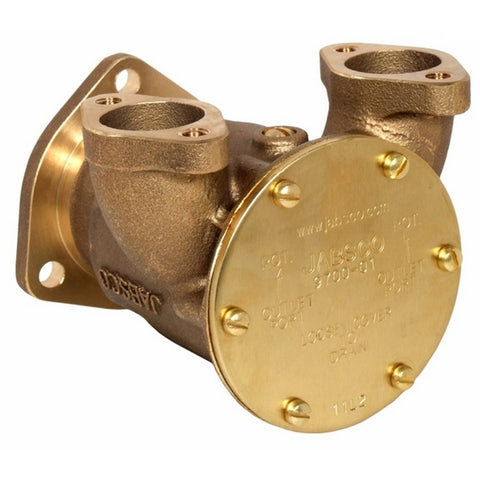 Jabsco 9700-01, Used, 1-inch Engine Cooling Pump, 80-size, Flange Mounted with Flanged Ports (970001)