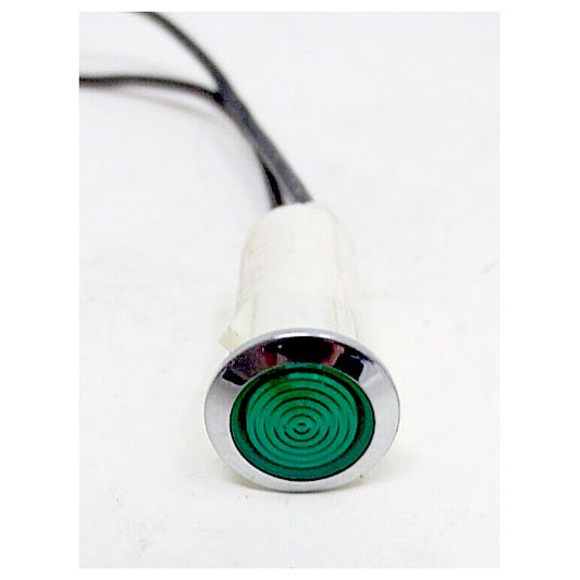 Jemco JEM-GLO New Panel Mount Indicator Light 1/3W 250V Green